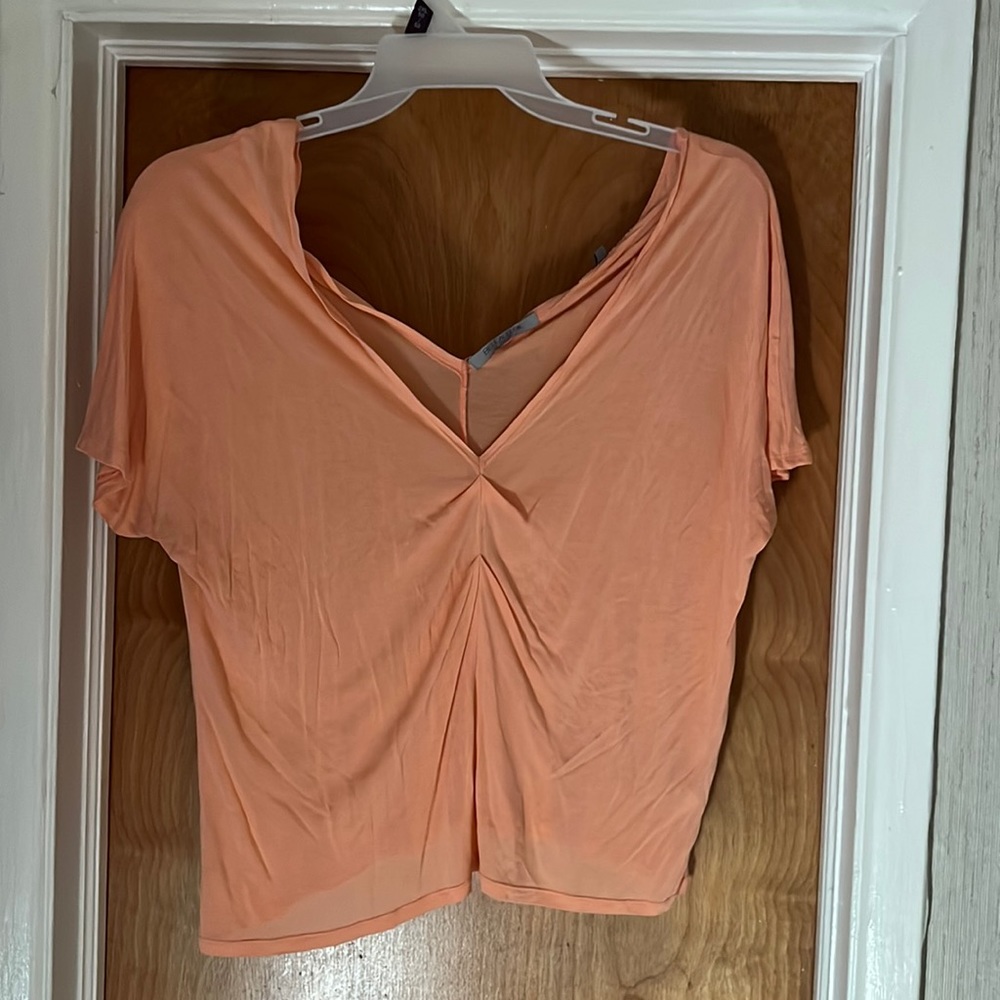 Peach lightweight tee